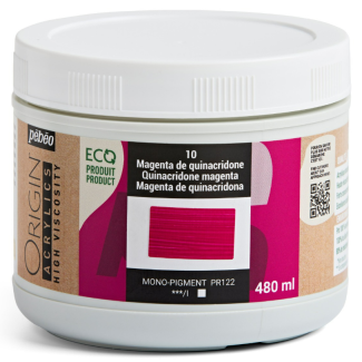 ORIGIN ACRYLICS MAGENTA QUINACRIDONA 480ML PEBEO 817310 