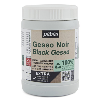 GESSO NEGRO UNIVERSAL 225ML PEBEO 818623 