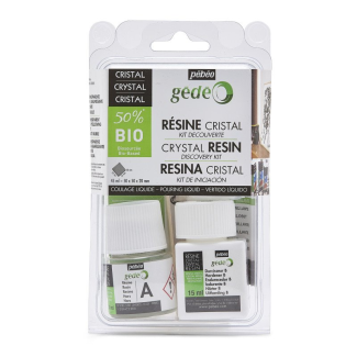 KIT DE RESINA DE CRISTAL ORGANICA 45ML PEBEO 766149 