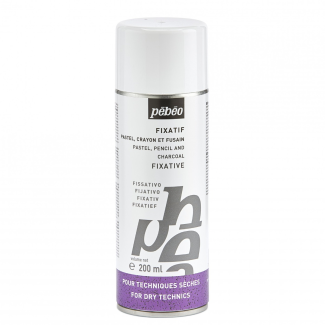 FIJADOR EN SPRAY PARA PASTELES Y CARBONCILLO 200ML PEBEO 571140 