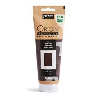 PINTURA ACRILICA ORIGIN SOMBRA TOSTADA 120ML PEBEO 817134