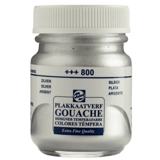 GOUACHE TALENS 50ml PLATA   08248002 