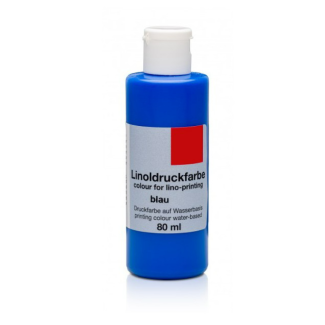TINTA PARA LINOGRABADO A BASE DE AGUA COLOR AZUL 80ML AMI AM-501105