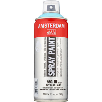 PINTURA EN ESPRAY AZUL CELESTE CLARO 400ML AMSTERDAM 17165510 