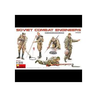 FIGURAS SOVIET COMBAT ENGINEERS1/35 Mini Art 35091 