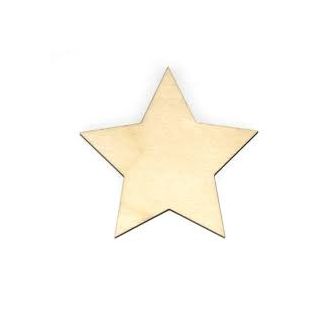 BOLSA 100 ESTRELLITAS DE MADERA 700700 