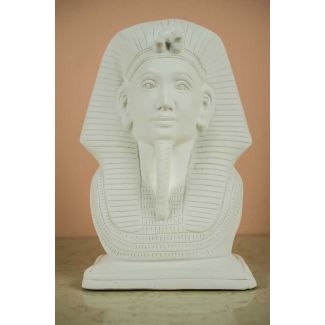 BUSTO DE TUTANKAMON DE 27CM DE YESO J-176