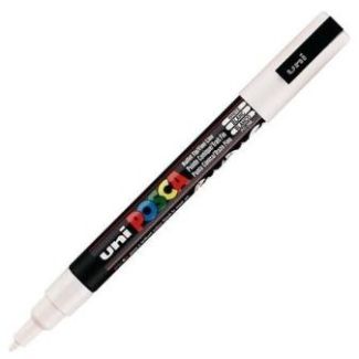 PC-3M ROTULADOR POSCA BLANCO 0,9-1,3MM