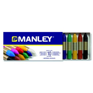 M110 CERAS MANLEY CAJA 10 COLORES