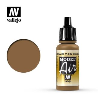 MODEL AIR MARRON DORADO 17ML VALLEJO 71.032