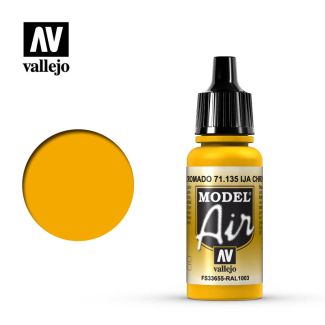 MODEL AIR IJA AMARILLO CROMADO 17ML VALLEJO 71.135 