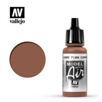 MODEL AIR COBRE (METALIZADO) 17ML VALLEJO 71.068