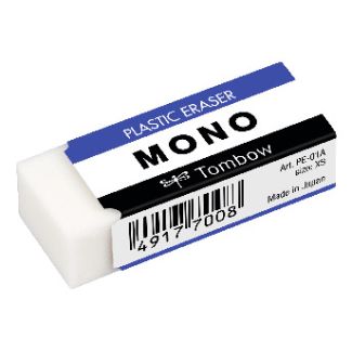 GOMA MONO PE-07A TAMAÑO L 7X3X1.2CM TOMBOW 