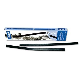 CAJA 3 BARRITAS DE CARBONCILLO NATURAL CILINDRICO DE 6-8MM MILAN 4403