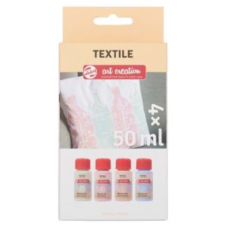401900001 TAC TEXTIL PASTEL 4POTS 50ML 