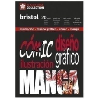 93202942 Bloc Manga A3 Bristol 20h