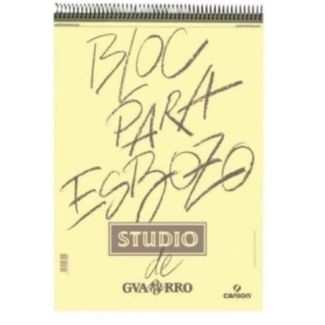 BLOC PARA ESBOZO DINA4 90+10 HOJAS 90GR GUARRO CANSON C200005600