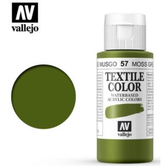 40057 60ml TEXTIL COLOR VERDE MUSGO