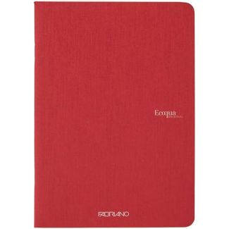F19140209 ECOQUA  A5 CUADRADOS 40H ROJO