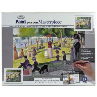 PINTA TU PROPIA OBRA MAESTRA POR NUMEROS - SUNDAY AFTERNOON ON THE ISLAND OF GRAND JATTE ROYAL & LANGNICKEL  374516