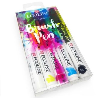 11509920 ECOLINE BRUSH PEN 5 PRIMARIOS