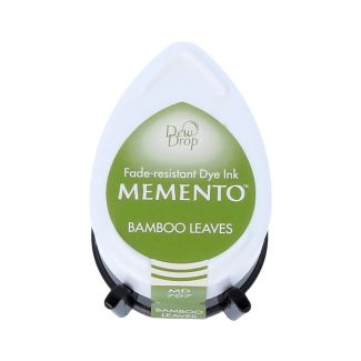 ALMOHADILLA DE TINTA TRANSLUCIDA - HOJAS DE BAMBU MEMENTO MD-707