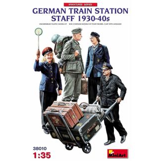 FIGURAS GERMAN STATION 40S 50S Mini Art 47738010 