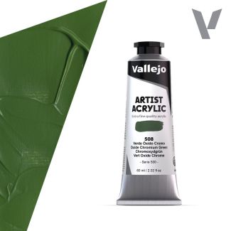 ACRYLIC ARTIST VERDE OXIDO CROMO60ML VALLEJO 16508