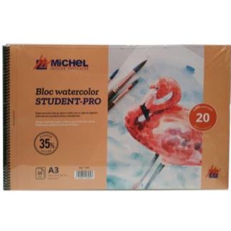1343 Bloc Aquarela 35% Alg. A3 20 hojas