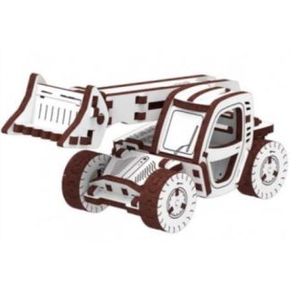 PUZLE 3D GRUA TESCOPICA MR. PLAYWOOD 10809