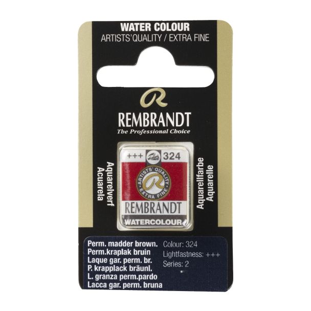 Pastilla Acuarela PAN LACA GRAN PERM PARDO REMBRANDT 05863241