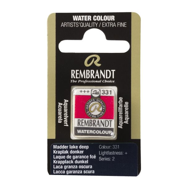 Pastilla Acuarela PAN LACA GRANZA OSCURA REMBRANDT 05863311