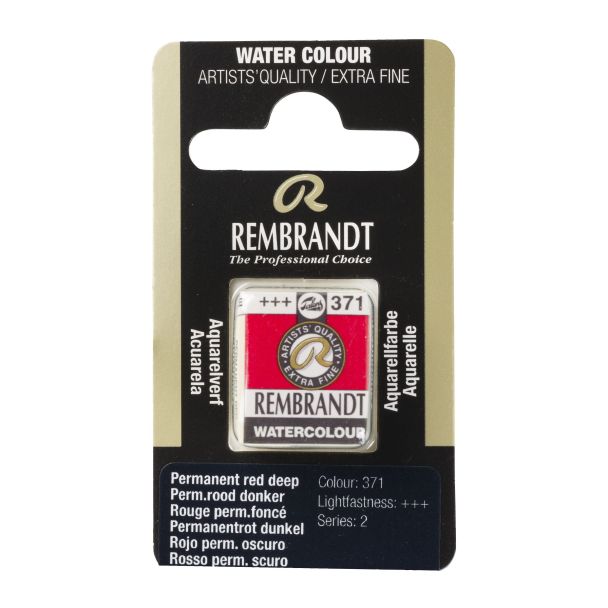 Pastilla Acuarela PAN ROJO PERMANENTE OSCURO REMBRANDT 05863711