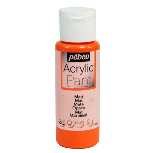 PINTURA ACRILICA MATE CLEMENTINA 59ML PEBEO 97805