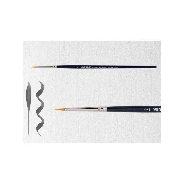Pincel para acuarela de mango corto Serie 191 número 0 VAN GOGH 91919199