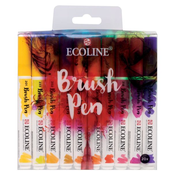 11509009 Ecoline Brush Pen 20 colores