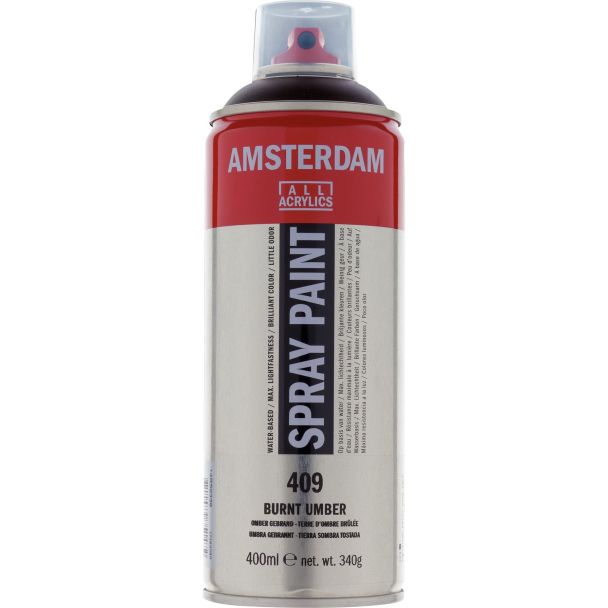 PINTURA EN ESPRAY TIERRA SOMBRA TOSTADA 400ML AMSTERDAM 17164090