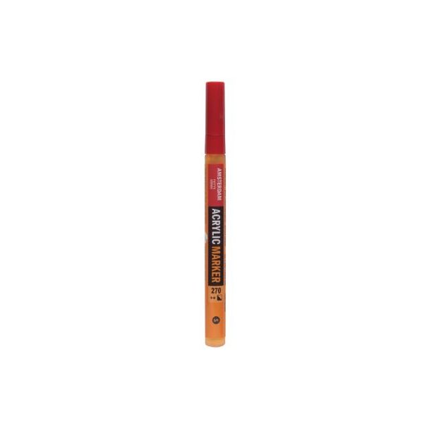 MARKER/ROTULADOR ACRILICO DE 2MM AMARILLO AZO OSCURO AMSTERDAM 17532700