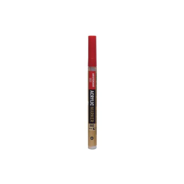 MARKER/ROTULADOR ACRILICO DE 2MM ORO CLARO AMSTERDAM 17538020