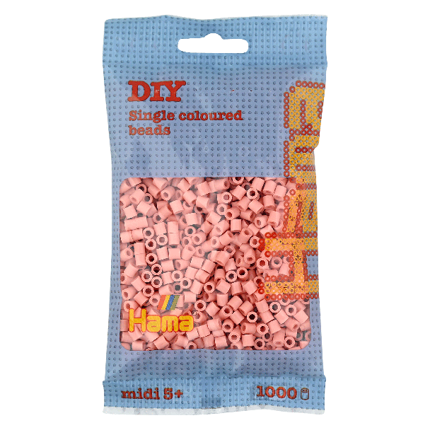 207-26 HAMA BEADS MIDI CARNE/ROSA MATE