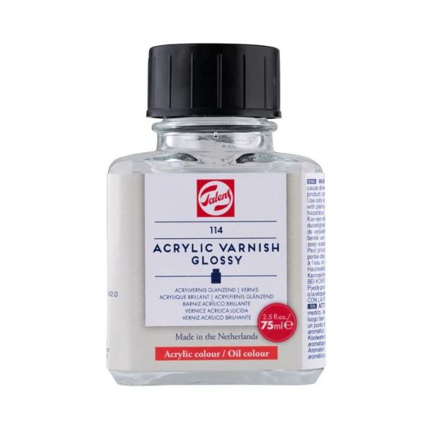 BARNIZ BRILLANTE PARA ACRILICO/OLEO DE 75ML TALENS 24285114