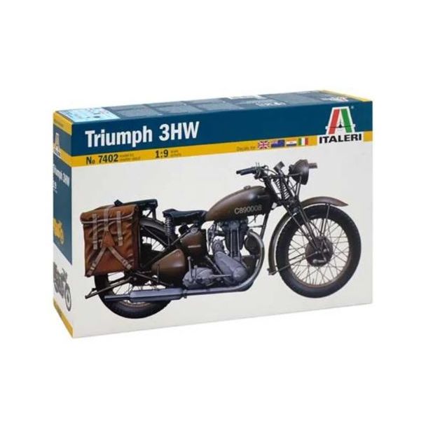 ITALERI TRIUMPH 3HW 1:9 – MAQUETA DE MOTO MILITAR PARA MONTAR | 7402