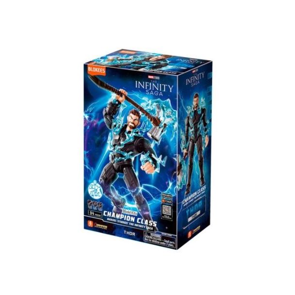 THOR CHAMPION CLASS MARVEL INFINITY SAGA – FIGURA ARTICULADA PARA MONTAR | BLOKEES 41273921