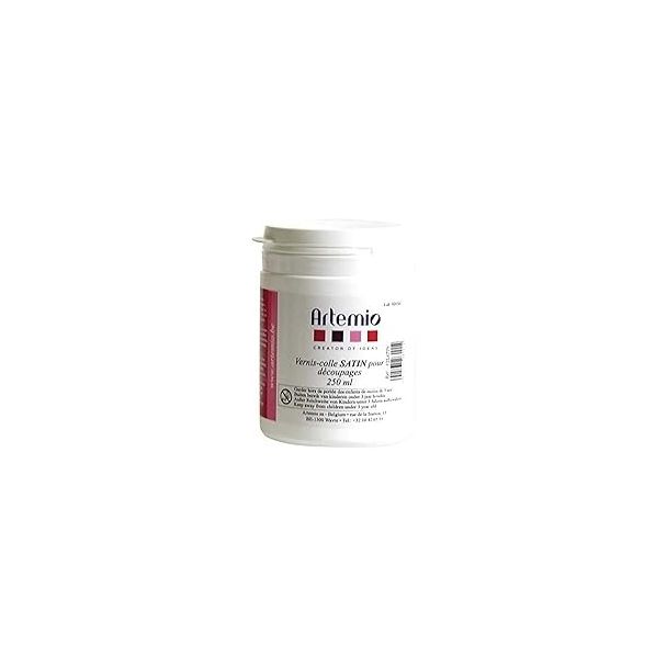 COLA-BARNIZ SATINADO PARA DECOUPAGE DE 250ML ARTEMIO