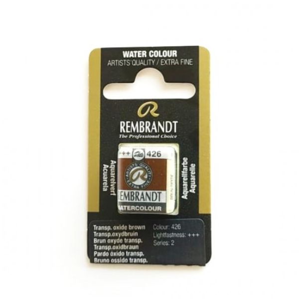 Pastilla Acuarela PAN PARDO OXIDO TRANSPAR REMBRANDT 05864261 