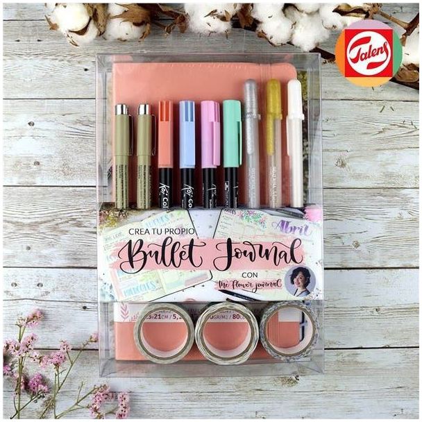 SET BULLET JOURNAL ROSA CORAL TALENS PO20002