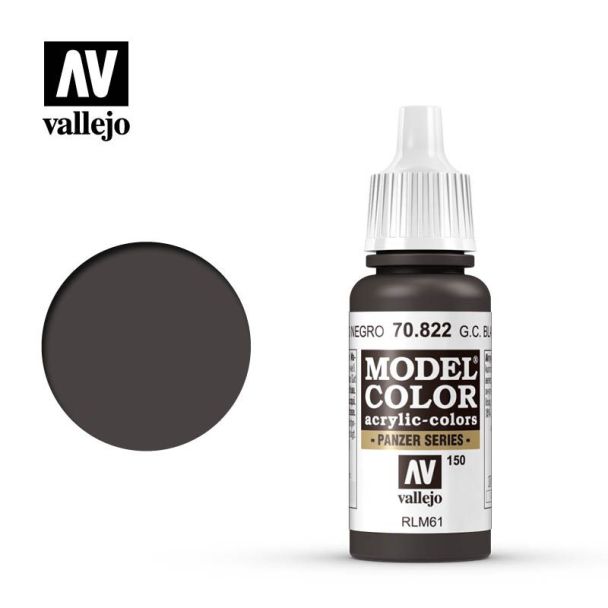 70822 Model Color Alemán Camuflaje Pardo Negro