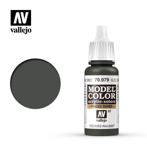 70979 Model Color Alemán Camuflaje Verde Oscuro