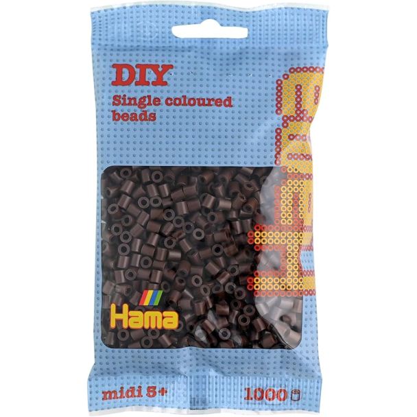 207-12 HAMA BEADS MIDI MARRON