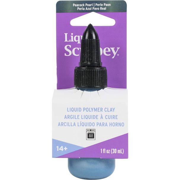 Arcilla polimérica líquida perla pavo real de 30ml SCULPEY ALS3511